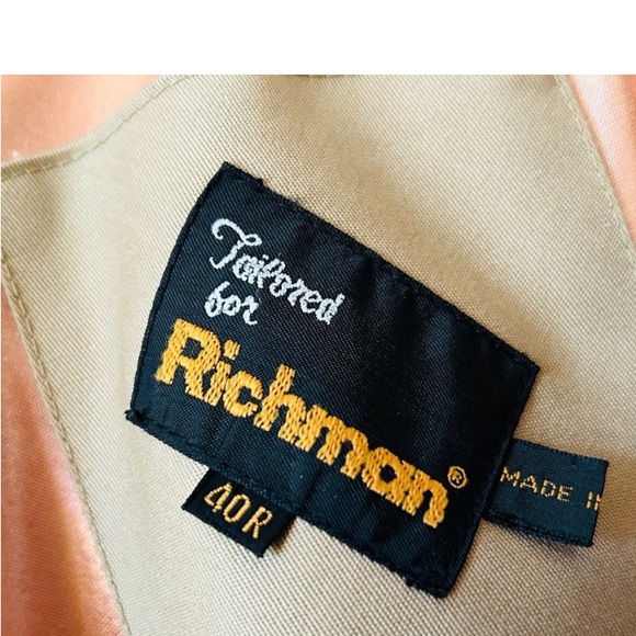 Adam Row by Richman trench coat - Picture 5 of 16
